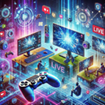Gamers live streaming